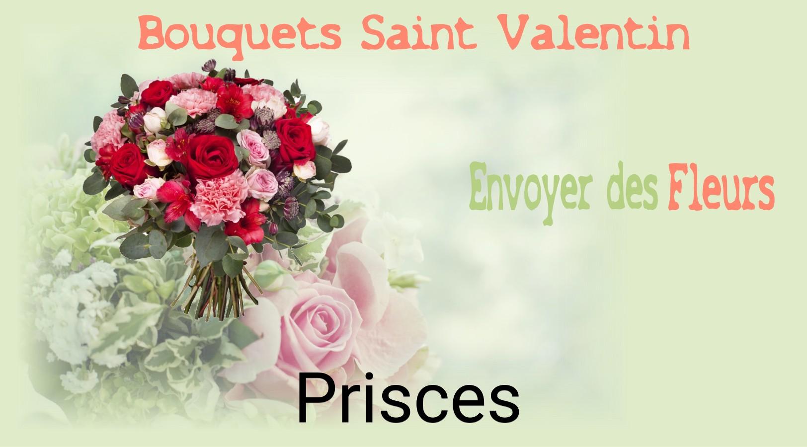 Roses de Saint-Valentin livrées à Prisces